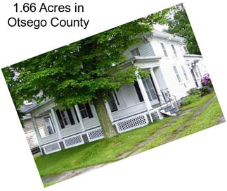1.66 Acres in Otsego County