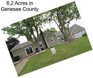 6.2 Acres in Genesee County