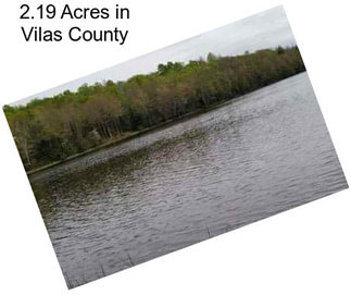2.19 Acres in Vilas County