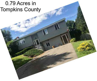 0.79 Acres in Tompkins County