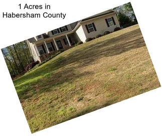 1 Acres in Habersham County