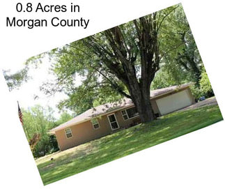 0.8 Acres in Morgan County