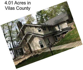 4.01 Acres in Vilas County