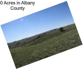 0 Acres in Albany County