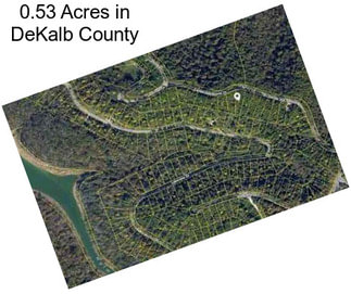 0.53 Acres in DeKalb County