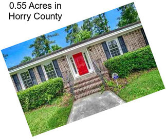 0.55 Acres in Horry County