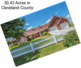 30.43 Acres in Cleveland County