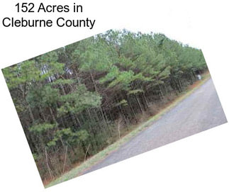 152 Acres in Cleburne County