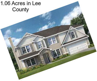 1.06 Acres in Lee County