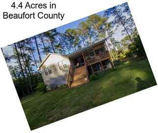 4.4 Acres in Beaufort County