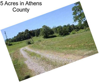 5 Acres in Athens County