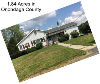 1.84 Acres in Onondaga County