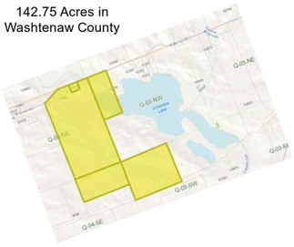 142.75 Acres in Washtenaw County