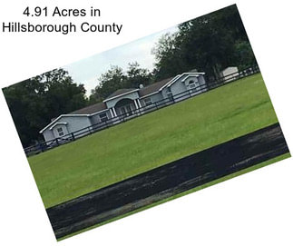 4.91 Acres in Hillsborough County