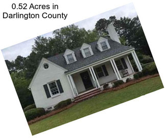 0.52 Acres in Darlington County