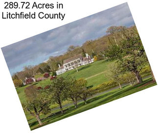 289.72 Acres in Litchfield County