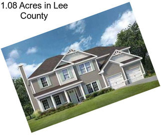 1.08 Acres in Lee County