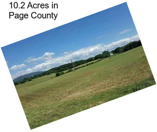 10.2 Acres in Page County