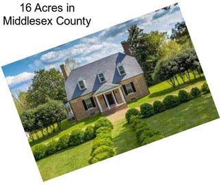 16 Acres in Middlesex County