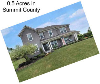 0.5 Acres in Summit County