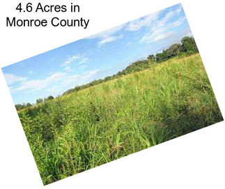 4.6 Acres in Monroe County