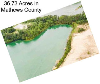 36.73 Acres in Mathews County