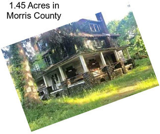 1.45 Acres in Morris County