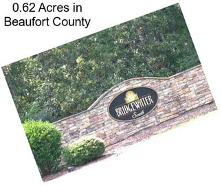 0.62 Acres in Beaufort County