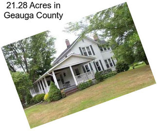 21.28 Acres in Geauga County