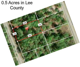 0.5 Acres in Lee County