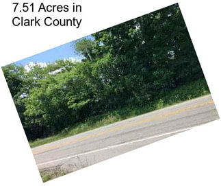 7.51 Acres in Clark County