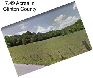 7.49 Acres in Clinton County
