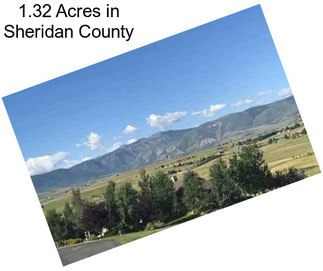 1.32 Acres in Sheridan County