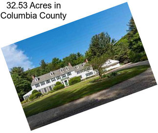 32.53 Acres in Columbia County