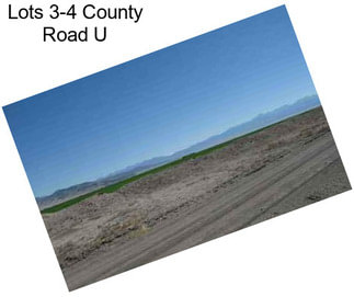 Lots 3-4 County Road U