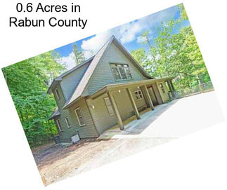 0.6 Acres in Rabun County