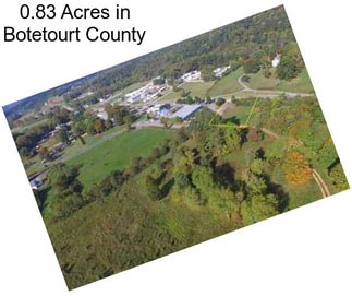 0.83 Acres in Botetourt County