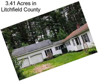 3.41 Acres in Litchfield County