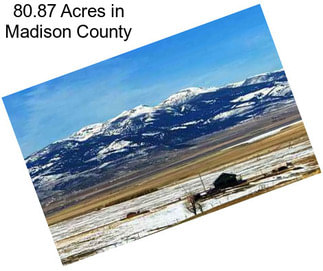 80.87 Acres in Madison County