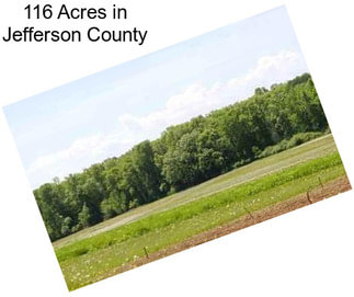 116 Acres in Jefferson County
