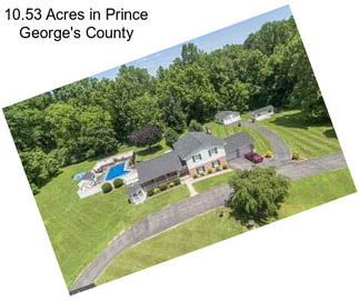 10.53 Acres in Prince George\'s County