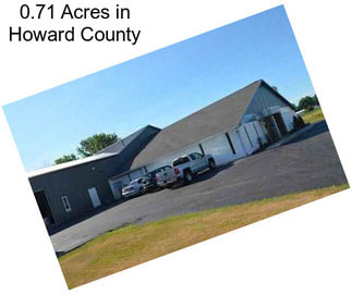 0.71 Acres in Howard County