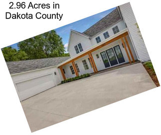 2.96 Acres in Dakota County