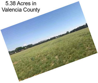 5.38 Acres in Valencia County