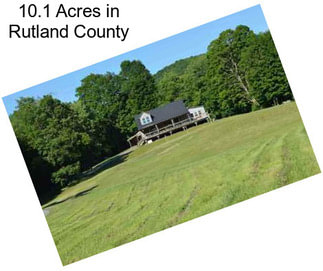 10.1 Acres in Rutland County