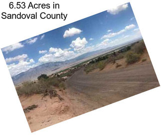 6.53 Acres in Sandoval County