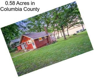 0.58 Acres in Columbia County