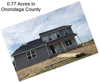 0.77 Acres in Onondaga County