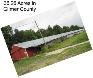 36.26 Acres in Gilmer County