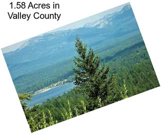 1.58 Acres in Valley County